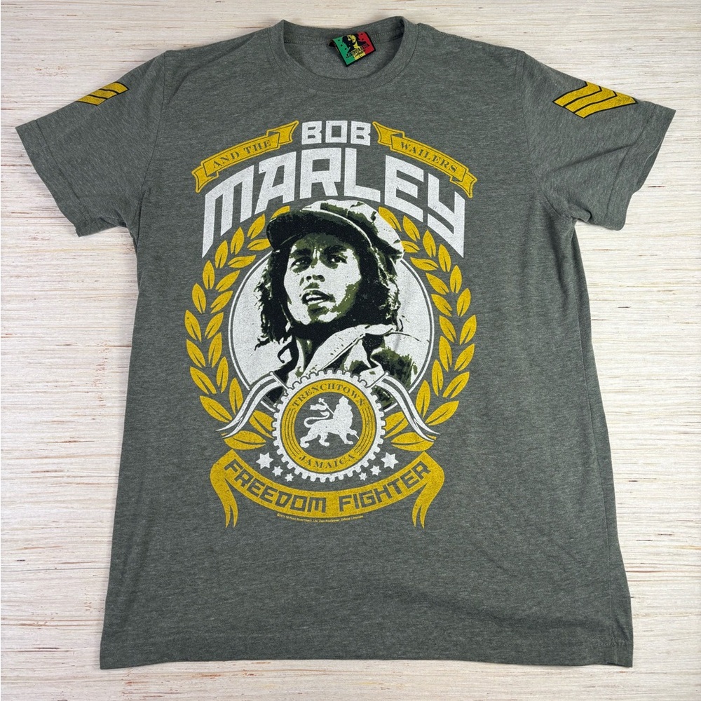 Bob Marley “Freedom Fighter” Jamaica Collection Graphic Tee Size L - Picture 1 of 4
